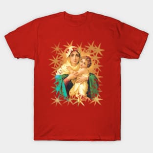 Our Lady Virgin Mary Refuge of Sinners Catholic Saint, Luigi Crosio T-Shirt